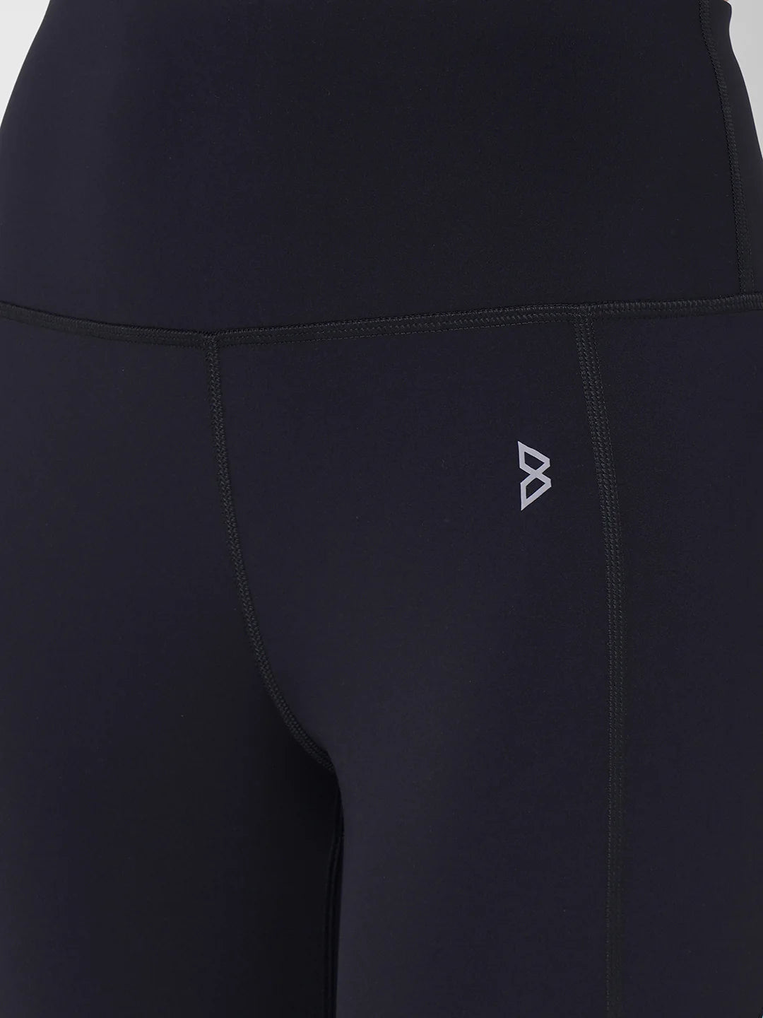 Saam Fashion Black And Mint Endurance High Waist Leggings