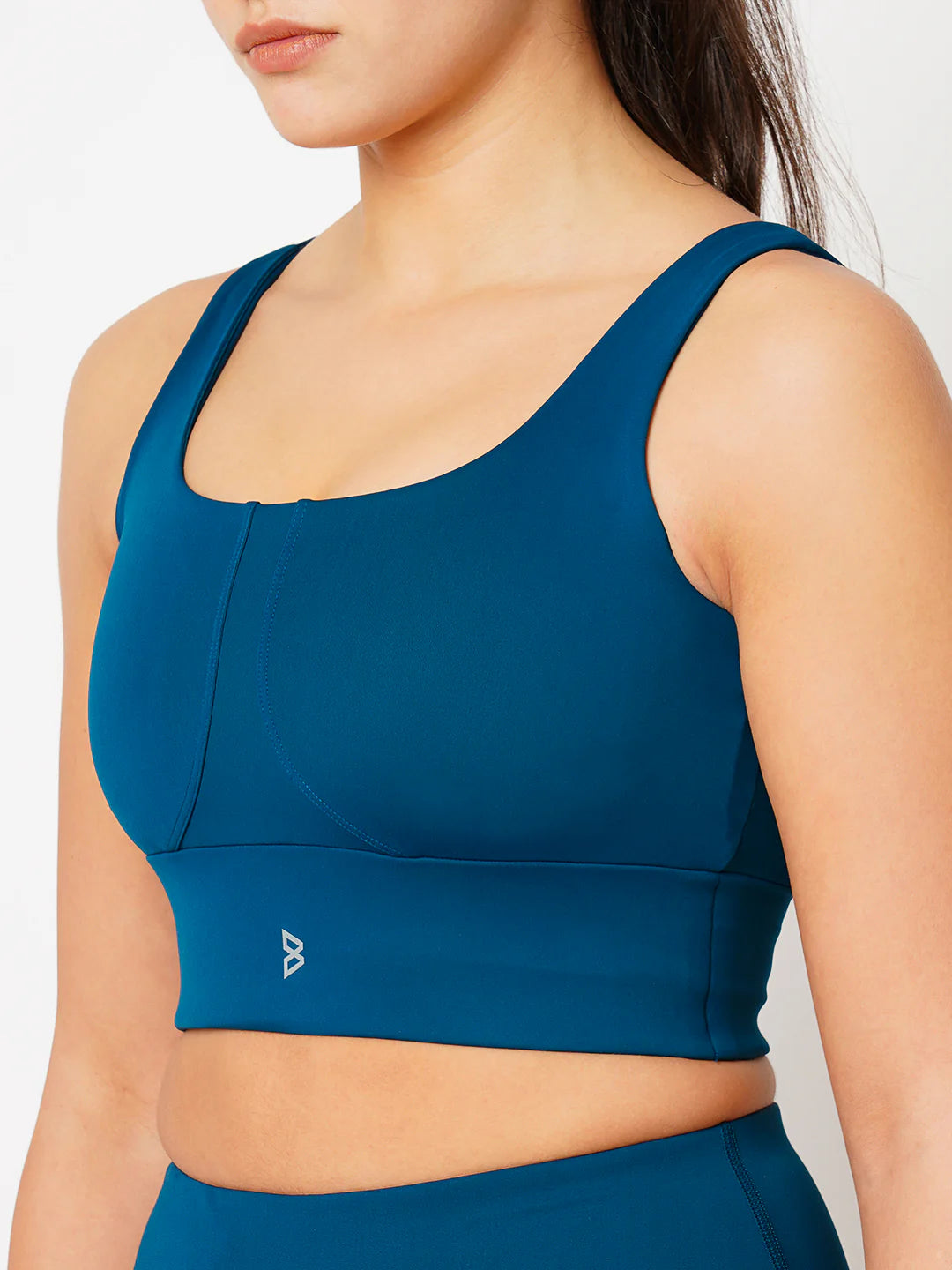 Saam fashion Jasper Teal Crop Top