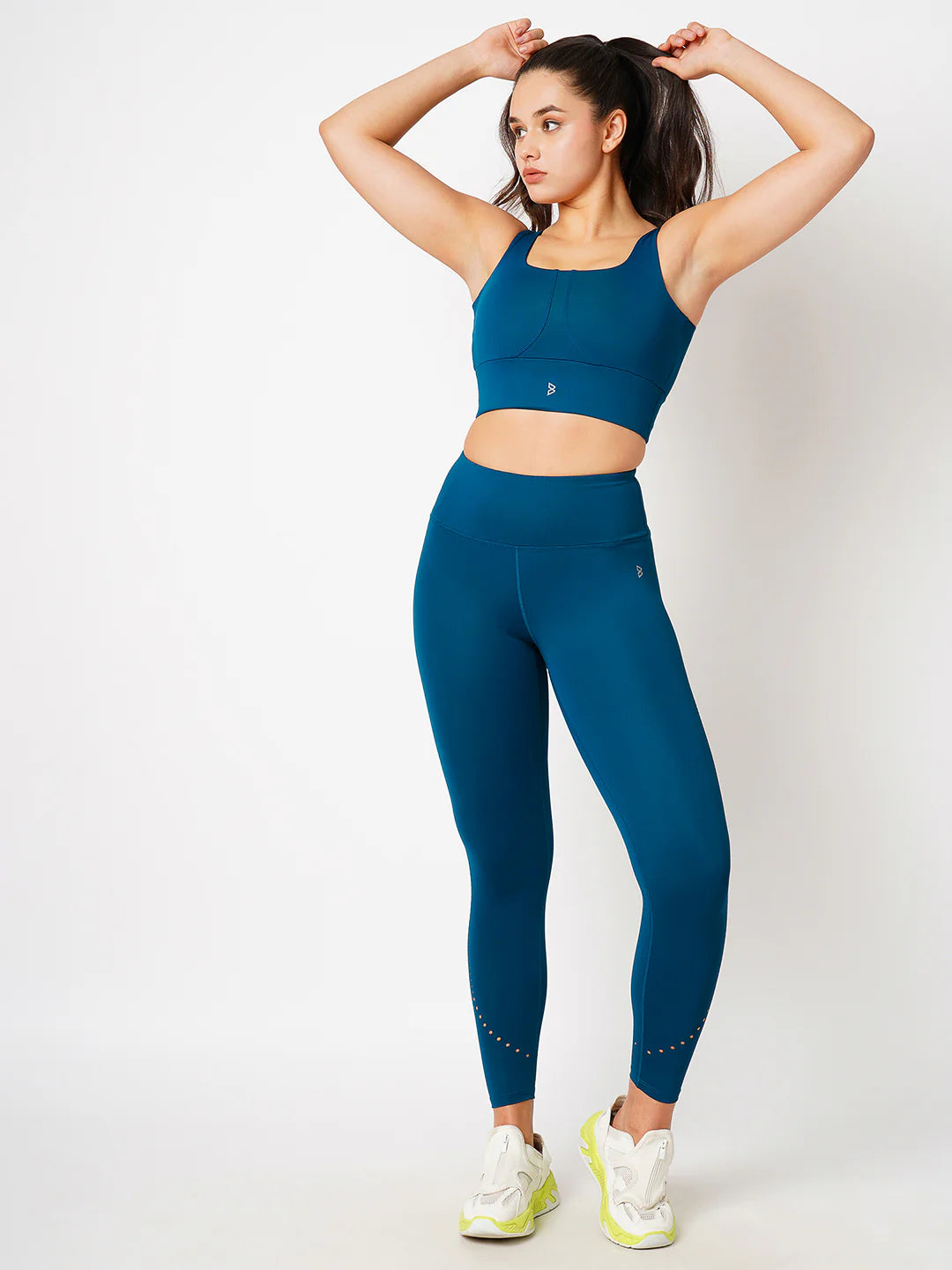 Saam fashion Jasper Teal Crop Top