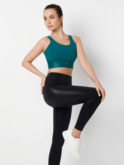 Saam Fashion EmeraldFlow Yoga Top