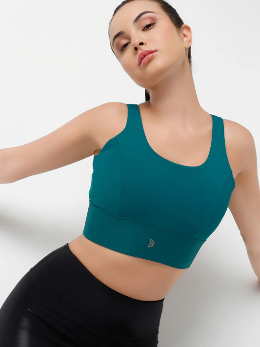 Saam Fashion EmeraldFlow Yoga Top