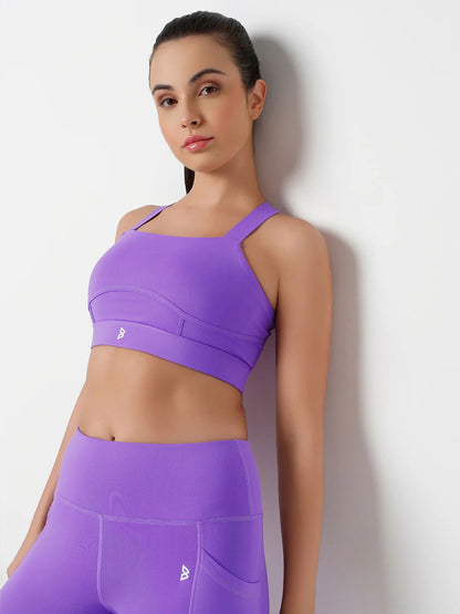 Saam Fashion VioletFlow Cross Back set