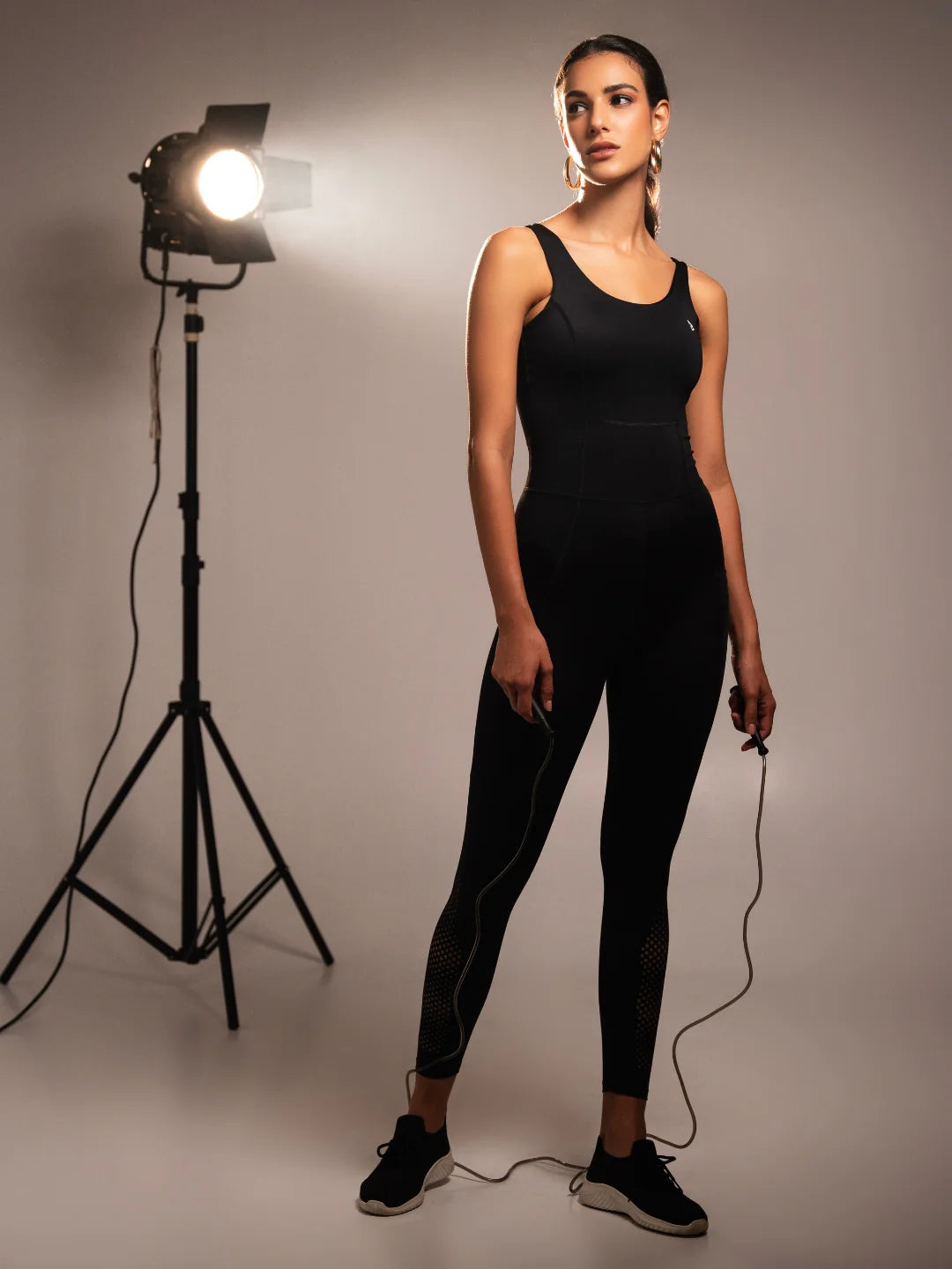 Saam Fashion At My Best Black Cut Out Bodysuit