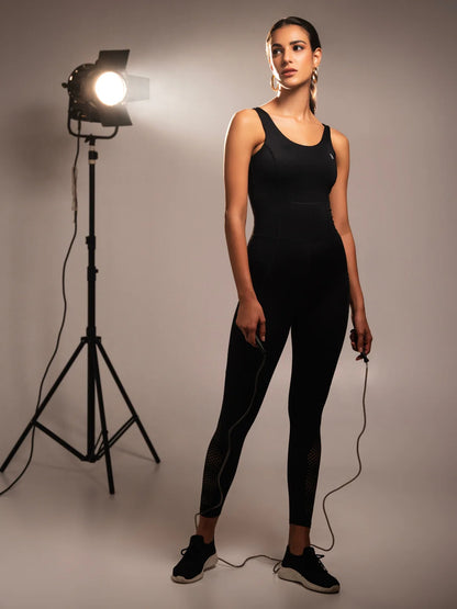 Saam Fashion At My Best Black Cut Out Bodysuit