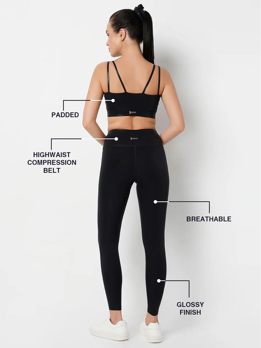 Saam Fashion PowerGloss Black Set
